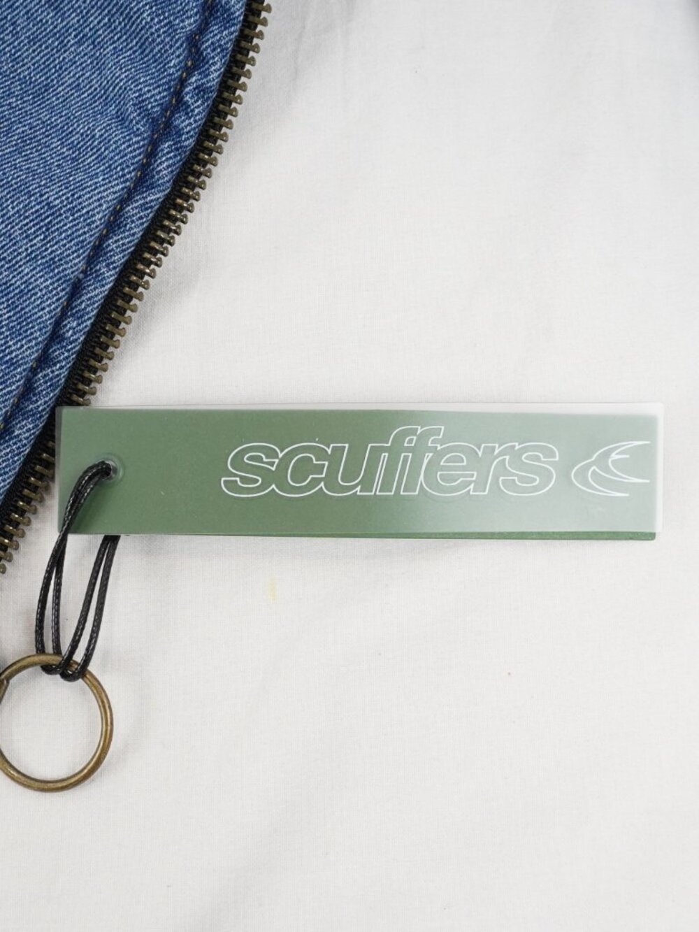Scuffers Denim Blue Hooded Work Jacket in Cotton Twill - Men's Size Small - NWT - Picture 9 of 10
